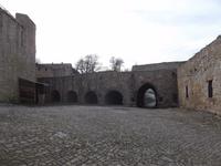 Burg Querfurt, stadtseitiger Vorhof