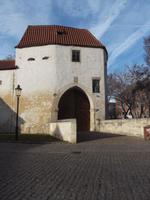 Marientor in Naumburg, feldseitiges Außentor