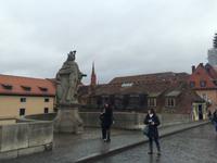 Würzburg Impressionen auf der Mainbrücke