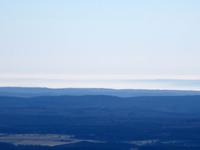 Blick zum Kyffhäuser vom Brocken