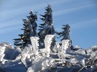 Eis auf dem Brocken
