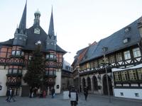Rathaus und gotisches Haus in Wernigerode