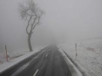 Auf der Fahrt nach Oberhof
