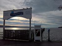 Abendstimmung am See.