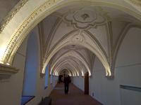 Kreuzgang in der Abtei Benediktbeuern.