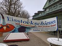 Bei jedem Wetter ? Der See war nicht zugefroren.