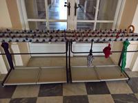 Ein abschließbarer Schirmständer  -  eine geniale Idee.