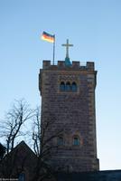 Eisenach - Wartburg - Schwarz-Rot-Gold - zum ersten mal auf dem Wartburgfest 1817 gezeigt