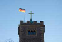 Eisenach - Wartburg - Schwarz-Rot-Gold - zum ersten mal auf dem Wartburgfest 1817 gezeigt