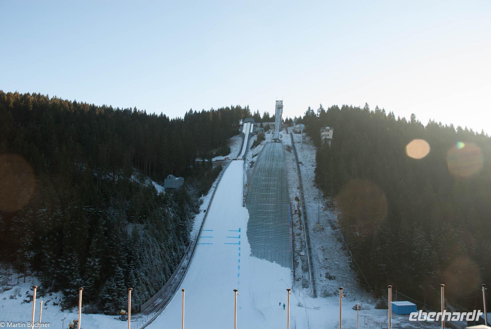 Oberhof - Ski Schanzen im Kanzlersgrund