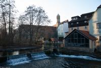 Neujahr 2017 - Spaziergang durch die Erfurter Altstadt - Neue Mühle an der Schlösserbrücke
