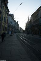 Neujahr 2017 - Spaziergang durch die Erfurter Altstadt - Anger - Blick nach Westen Richtung Angerbrunnen