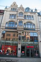 Neujahr 2017 - Spaziergang durch die Erfurter Altstadt - Anger - Otto von Bismarck: 