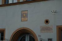 Neujahr 2017 - Spaziergang durch die Erfurter Altstadt - Wenige Häuser weiter wohnte Goethe