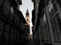  enge mittelalterliche Gasse