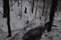 Eine romantische Bahnfahrt durch die weiße Winterlandschaft