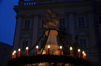 010 Passau, Brunnen am Residenzplatz, Stadtführung