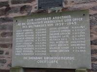 Gedenktafel 