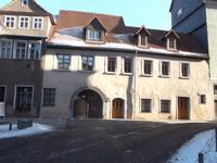 Eingang zu den Fleischbänken in Neustadt/Orla