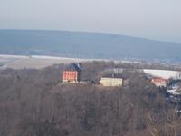 Blick zum Schloss Brandenstein