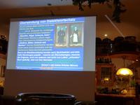 beim Vortrag 