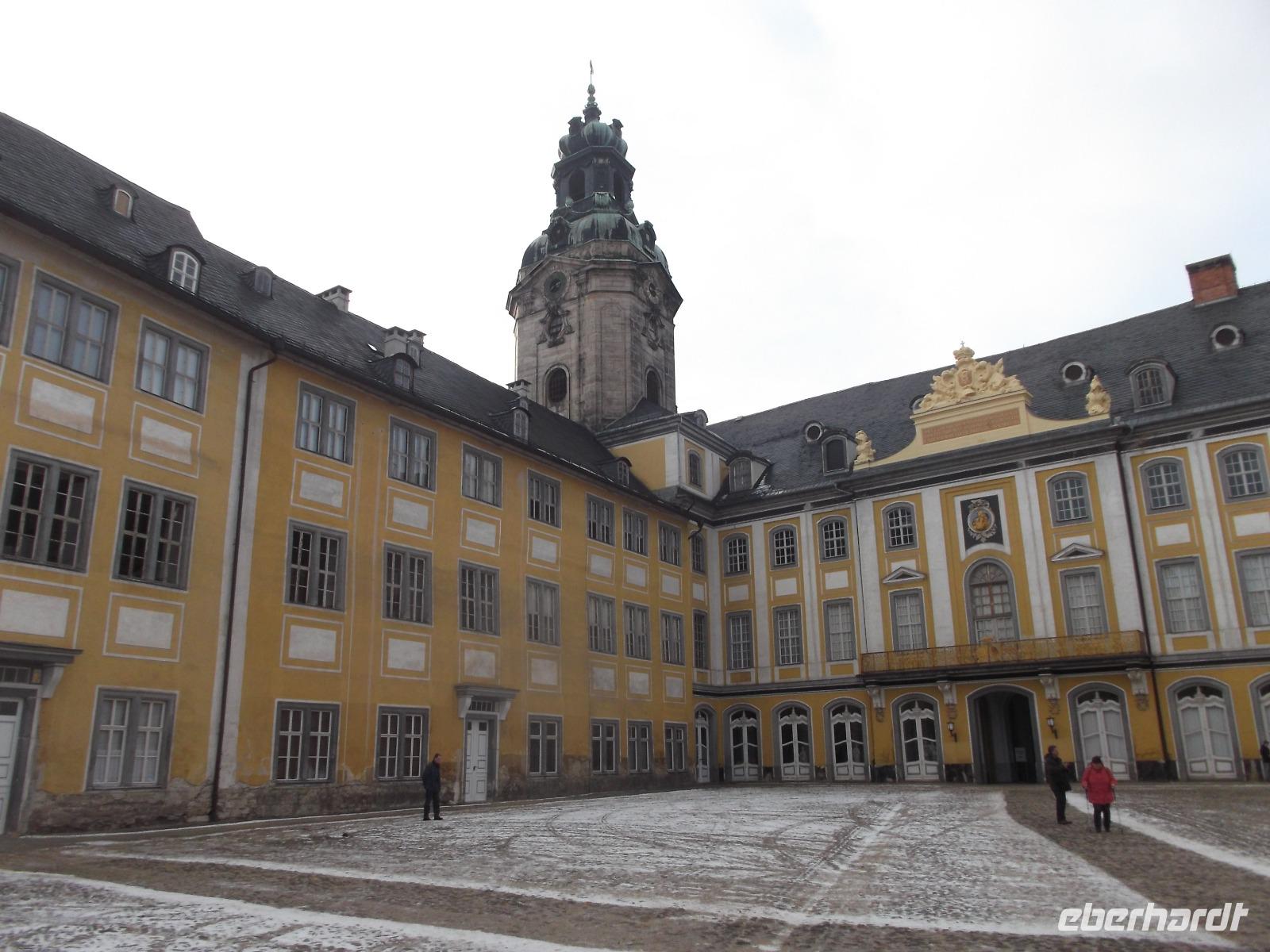 Residenzschloss Heidecksburg in Rudolstadt, Schlosshof