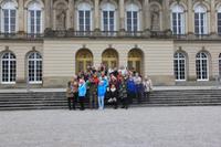 Vor dem Schloss Herrenchiemsee