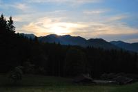 Raffner Alm - Sonnenuntergang