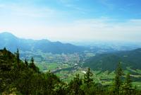 Blick vom Rauschberg auf Ruhpolding