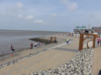 Büsum, Strand, Lagune