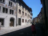 Blick in eine Straße der Stadt