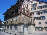 Das Rathaus von der Seite