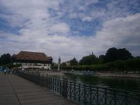 Von der Mole des Hafens, Blick auf das Konzilgebäude