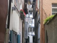 Enge Gasse in Lindaus Altstadt