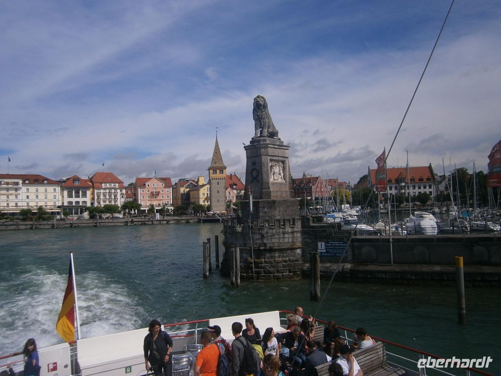 Passage der Hafenausfahrt