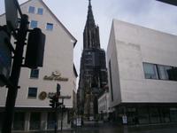 Ein letzter Blick auf das Münster von Ulm