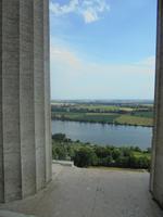 Walhalla bei Donaustauf, Blick ins Donautal