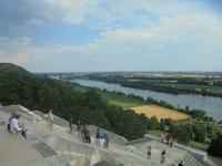 Walhalla bei Donaustauf, Blick ins Donautal