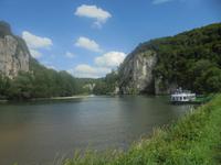 Donaudurchbruch von der Klosterseite Weltenburg