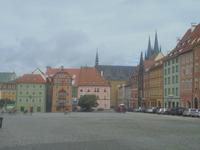 Marktplatz von Cheb (Eger) mit 