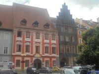 Patrizierhäuser am Markt von Cheb