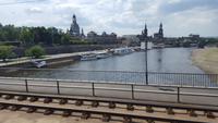 Stadtrundfahrt in Dresden - Elbe und Altstadt