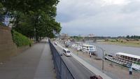 Spaziergang auf der Brühlschen Terrasse Dresden