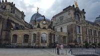 Spaziergang auf der Brühlschen Terrasse Dresden
