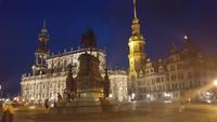Nachtwächter-Rundgang in der Altstadt Dresdens - Hofkirche und Schloss
