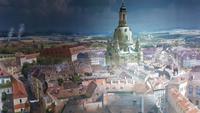 Im Panometer Dresden - Asisi Panorama Dresden im Barock