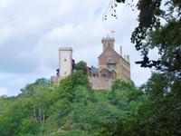 Wartburg-Blick bei der Wanderung auf dem Holzweg