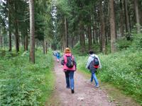 Wanderung zum Veilchenbrunnen im Thüringer Wald bei Oberhof