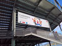 Zurück aus den Bergen, Besuch der Seebühne in Bregenz.