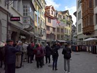 In der Altstadt von St. Gallen.